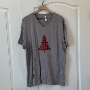 Plaid Christmas Tree T-Shirt